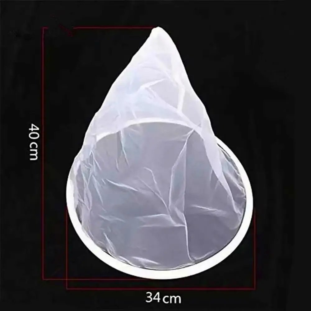 

Honey Flow Filter Mesh Nylon Cone-shape Beekeeping Strainer Fiber Bee Net Purifier Beekeeper Beehive Tools Bees Equipment