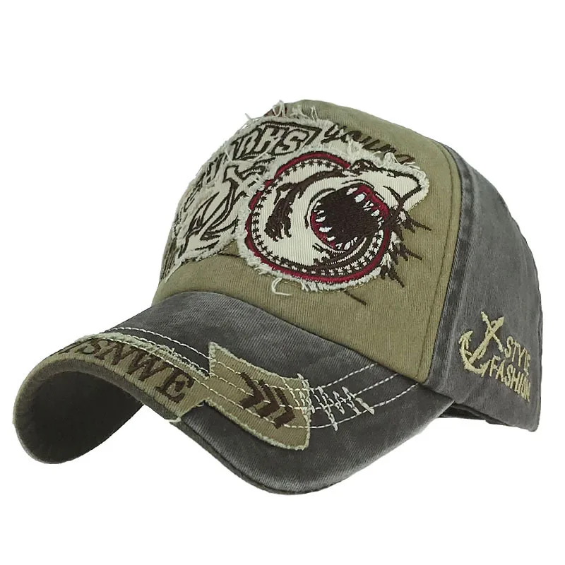 Рыбья кость Для Мужчин's Бейсбол Кепки Для женщин Snapback Рыбацкая шляпа c вышивкой, для отца пижамный комплект с рисунком «человека Кепка-тракер в армейском стиле летние Фишер бренд Для мужчин Кепки - Цвет: 18