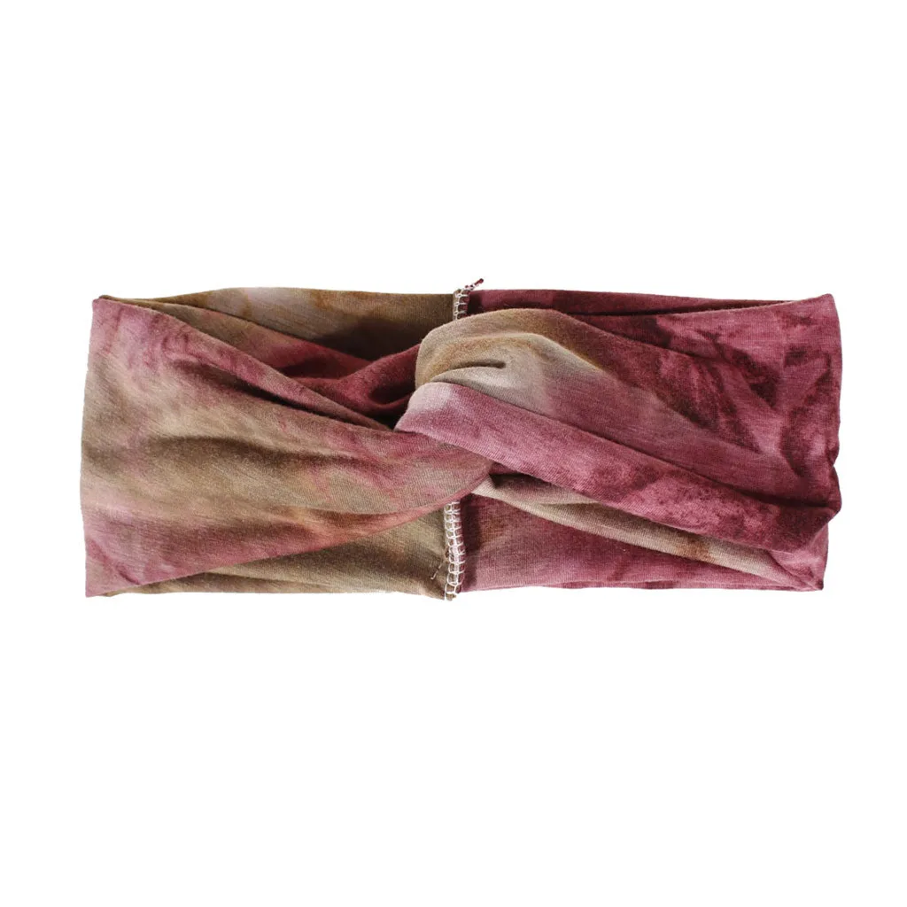 

4pc Wide Cotton Stretch Women Headbands Floral Prints Elastic Hair Bands For Women Headwrap Turban Headwear Girl Hair Bands Gift