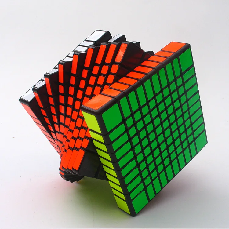 Новинка Yuxin Huanglong 10x10x10 кубик Zhisheng скоростной пазл витая пружина 10x10 волшебный