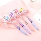 3D единорог мультфильм Луна гелевые фотообои Письменные ручки Canetas материал Escolar kawaii Staitonery Paperlaria школьные принадлежности