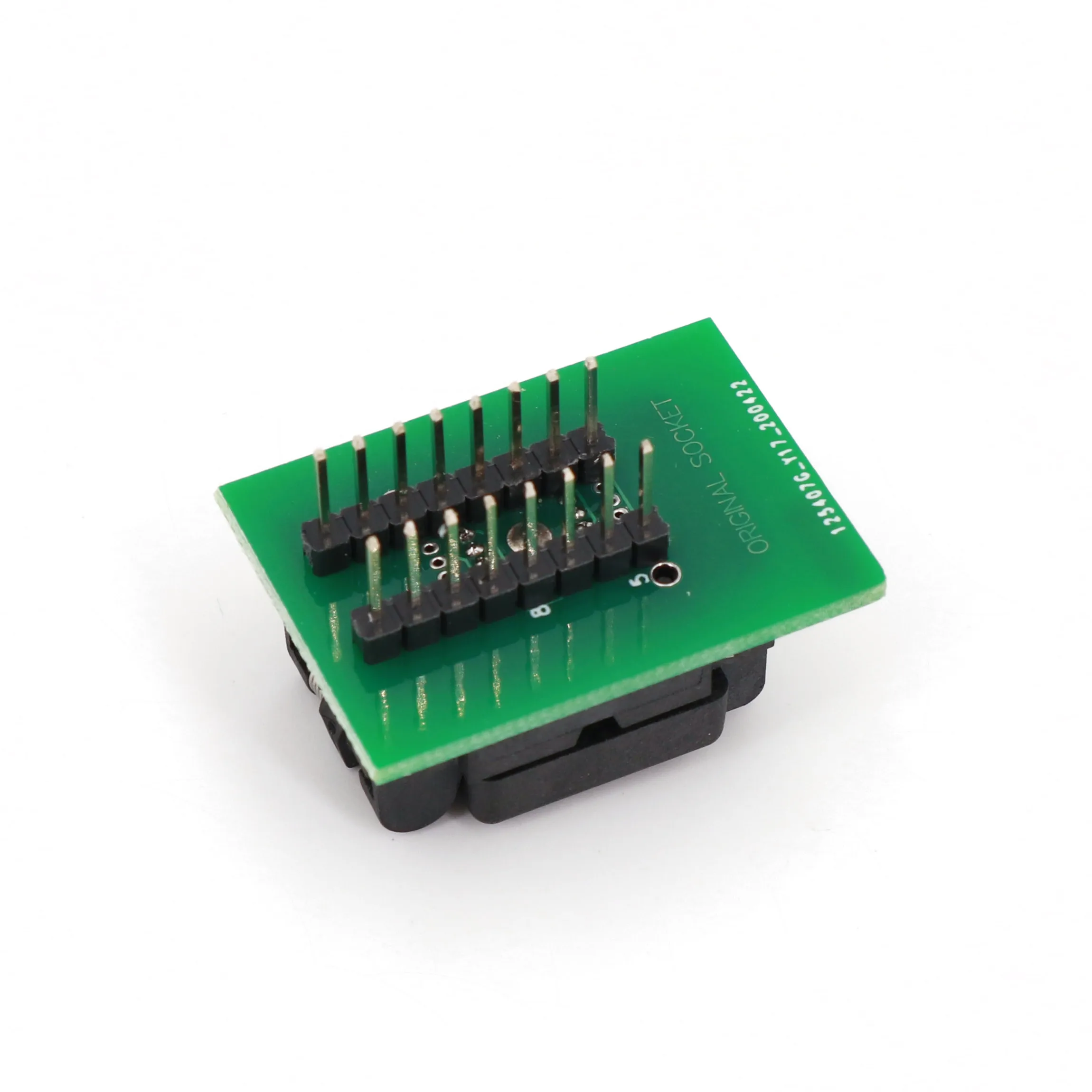 QFN8 MLF8 MLP8 To DIP8 (A) Шаг 1 27 мм 6x5 IC программатор адаптер тестовый разъем|Соединители| |