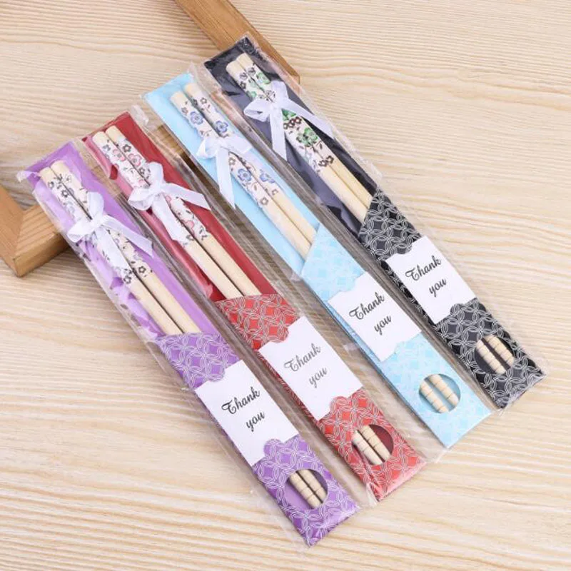 

200 пар китайских палочек для еды из нержавеющей стали деревянные палочки для еды свадебные подарки вечерние подарок для гостей