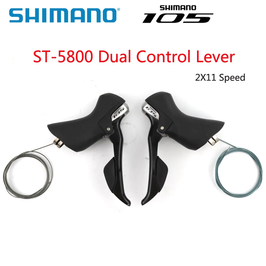 SHIMANO 105 ST R7000 ST 5800 ST-R7000 ST-5800 двойной рычаг управления 2x11-скоростной 105 R7000 5800 переключатель для шоссейного велосипеда