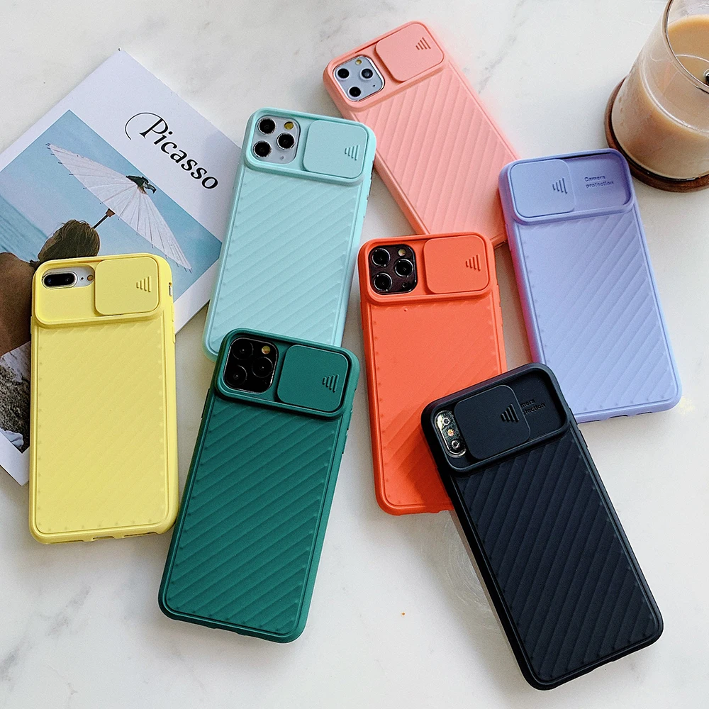 LOVECOM Camera Protection Plain Phone Case For iPhone 11 Pro Max XR XS 6 6S 7 8 Plus X Soft TPU Shockproof Back Cover Gift | Мобильные
