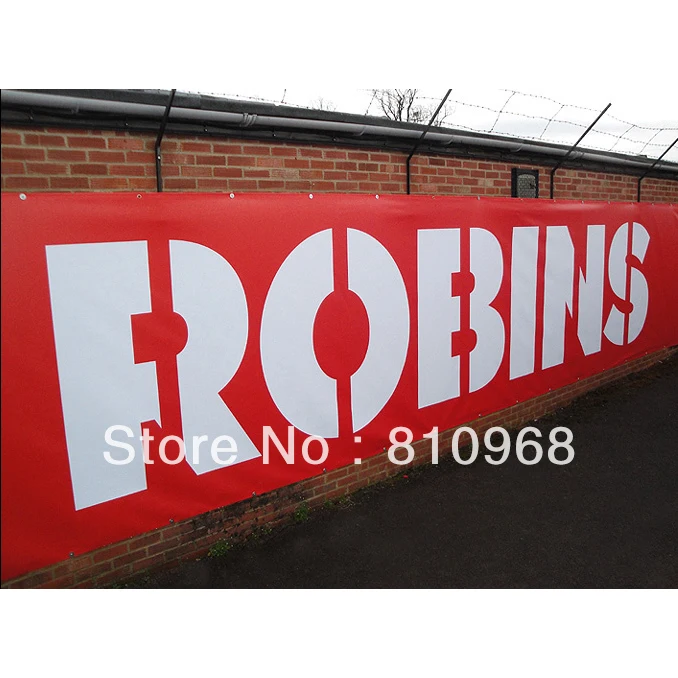 10 шт. печатных баннеров с цифровой печатью рекламный виниловый настенный баннер