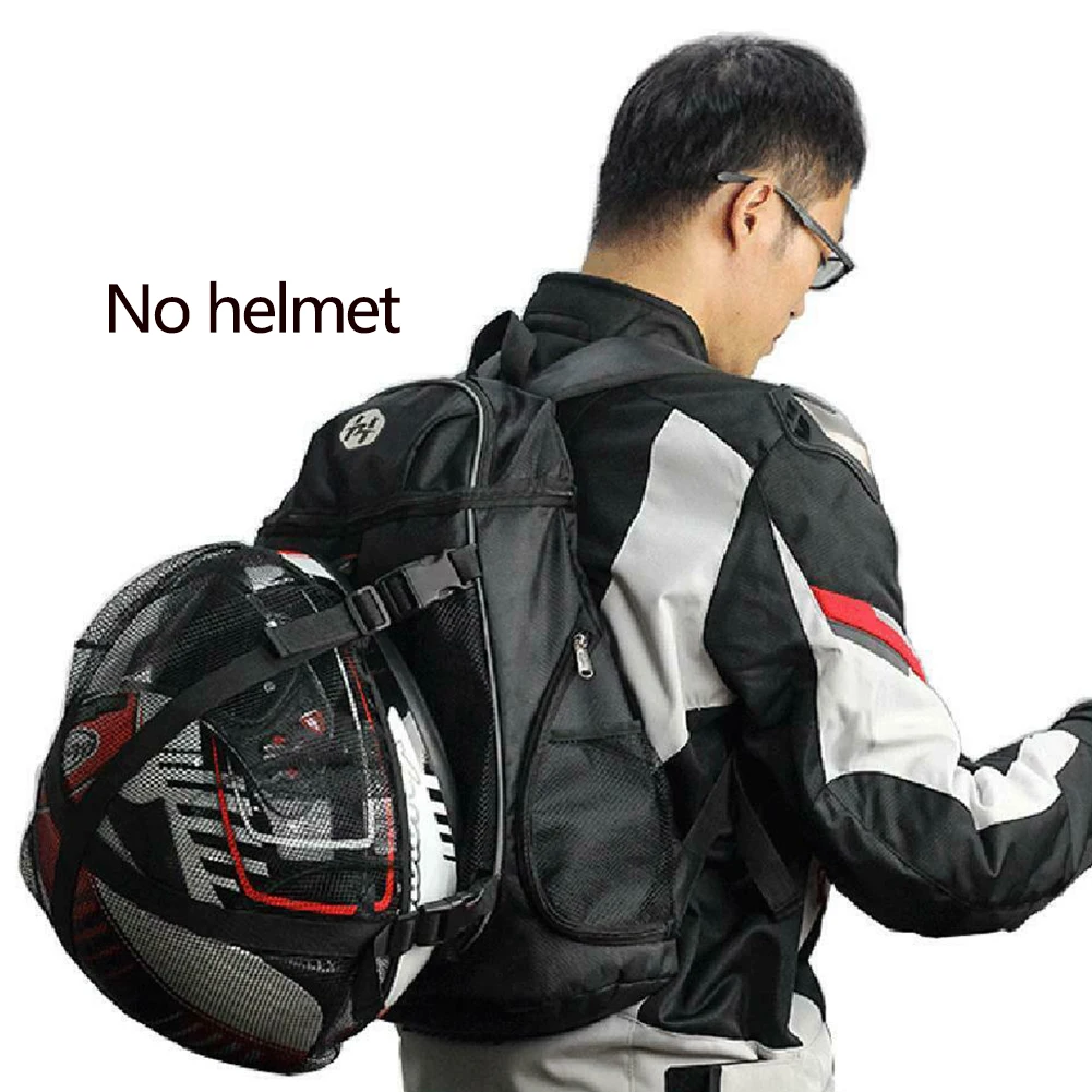 Наружный Карманный дорожный рюкзак на молнии из ткани Оксфорд черный