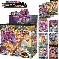 324 pcs pokmon cards tcgsword shield darkness ablaze booster display box 36 packs game kids collection toys gift