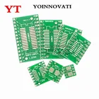 10 шт. печатная плата SMD поворот в DIP SOP MSOP SSOP TSSOP SOT23 8 10 14 16 20 24 28 плата преобразователя адаптера SMT в DIP