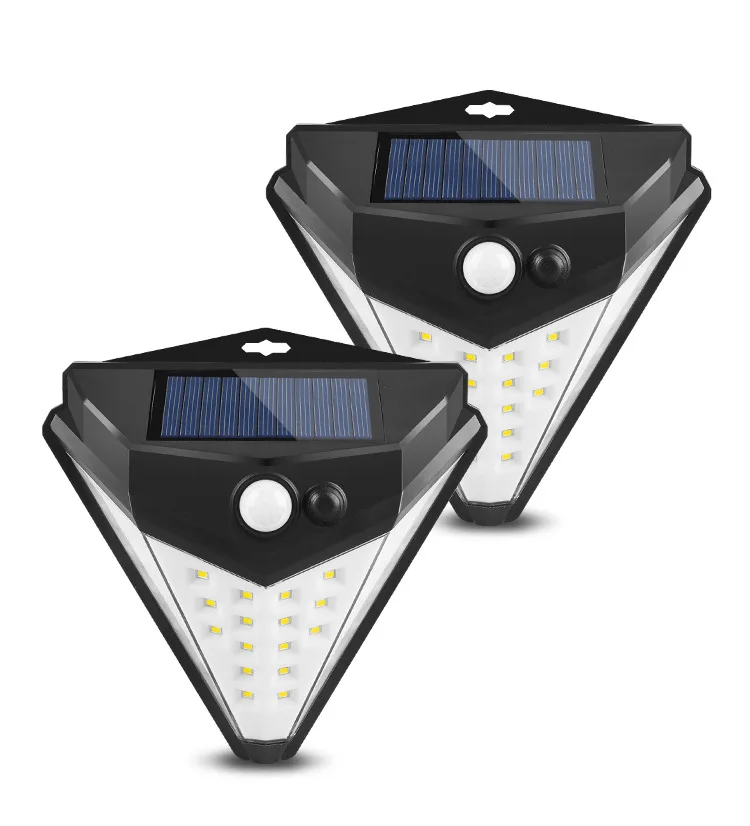 38 SMD светодиодный солнечный светильник на открытом воздухе Водонепроницаемый 4