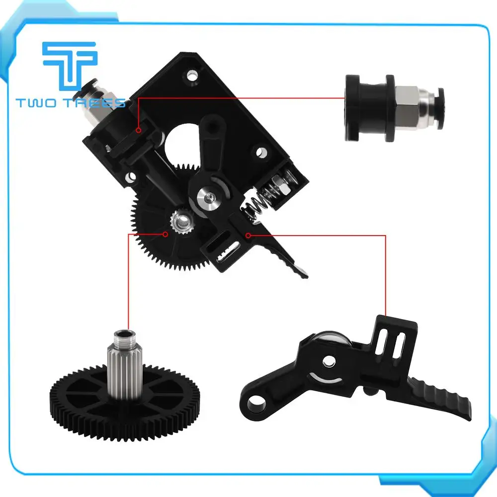 3d принтер Titan экструдер для настольного FDM принтера reprap MK8 J-head bowden Бесплатная