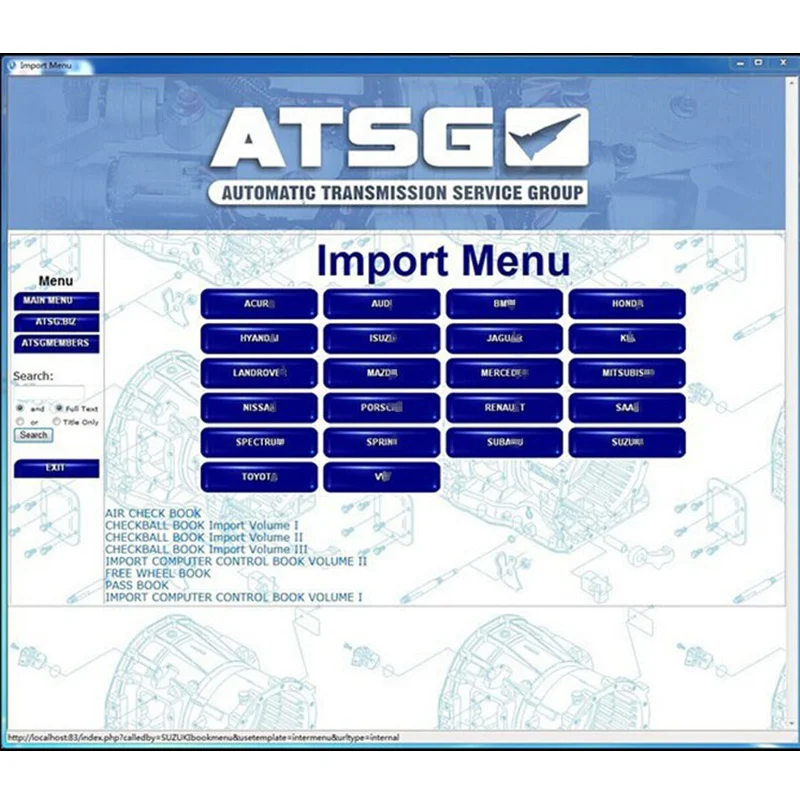 2021 горячая Распродажа ATSG 2017 программное обеспечение для ремонта автомобилей
