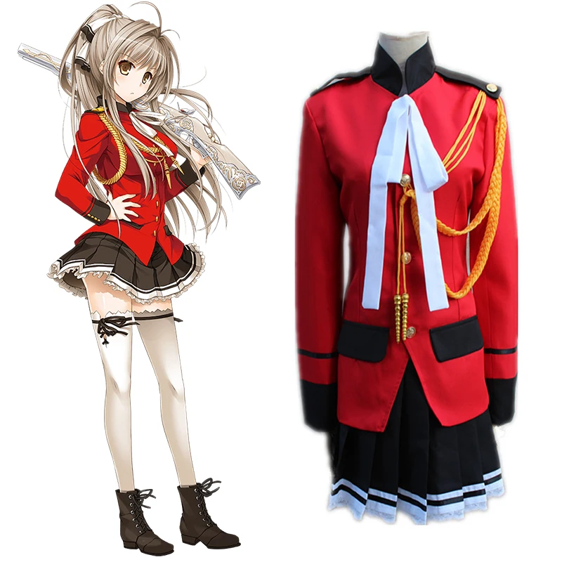 Anime Amagi Brilliant Park Cosplay Costumes Isuzu Sento Costume Uniforms Halloween Party Game Women |