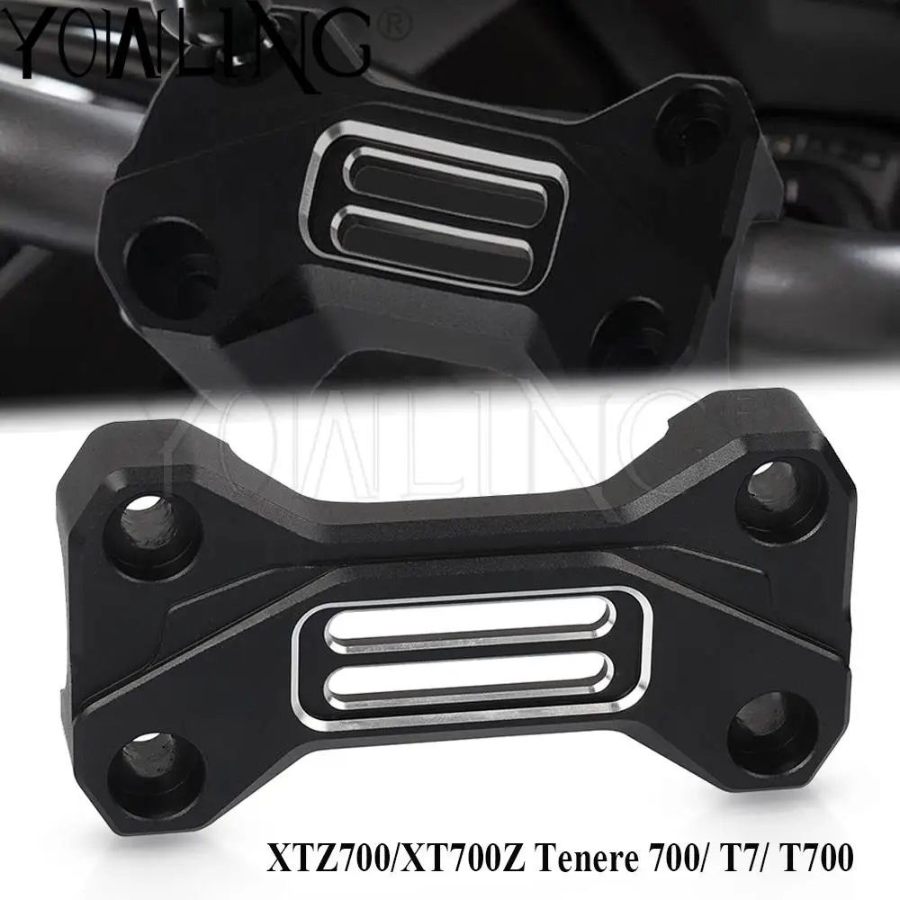 

Motorcycle Front Fork Cover Handle Bar Handlebar Riser Top Clamps Guard For Yamaha Tenere 700 TENERE700 XTZ XT700Z T700 T7 2019