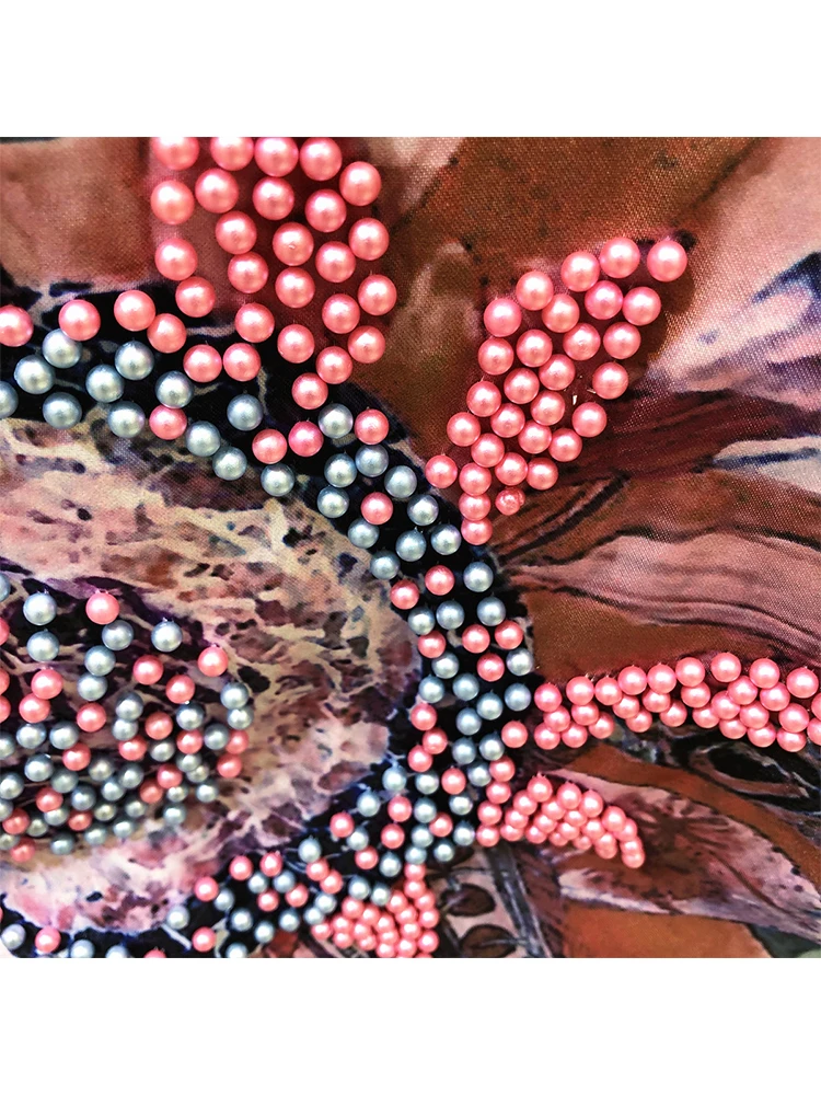 

craft Casual washed heavy beaded female bomber sequin denim jacket 2021New women's clothing autumn fashion sequin jacket XL