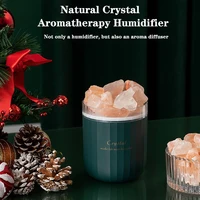 crystal stone usb air humidifier home aromatherapy diffuser room fragrance essential oils led diffuser for perfumes humidifiers