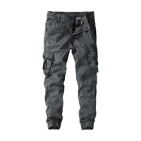 the new mens cotton overalls fashionable street style look young and energetic black pants men streetwear men
