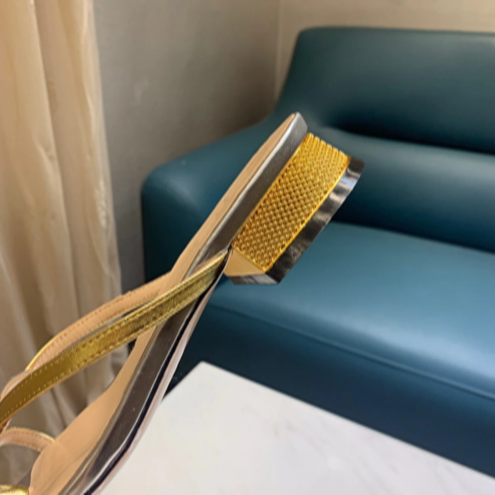 Модные дизайнерские женские шлепанцы роскошная Брендовая обувь из натуральной