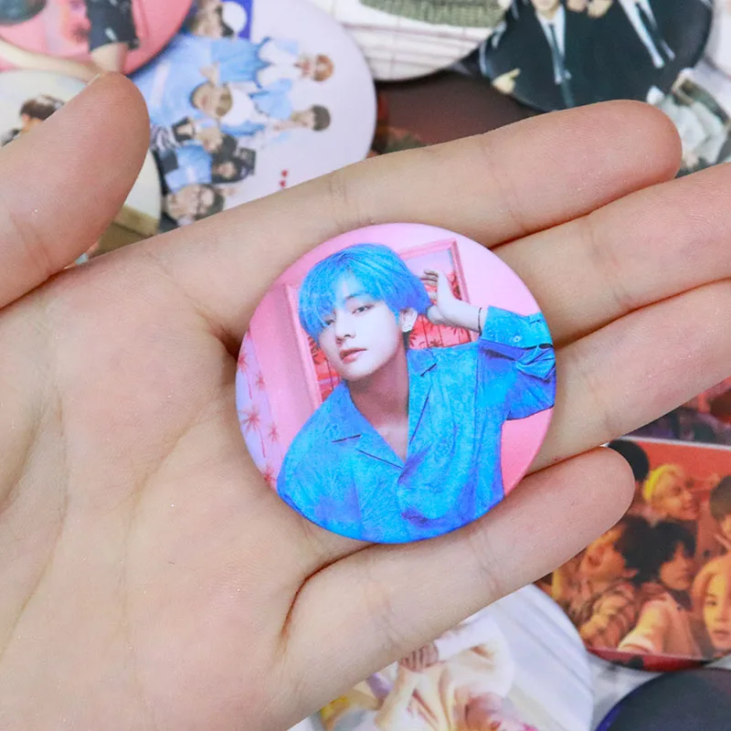 7 шт./компл. Kpop Bangtan boys pins love yourself альбом со слезами набор брошей значок аксессуары