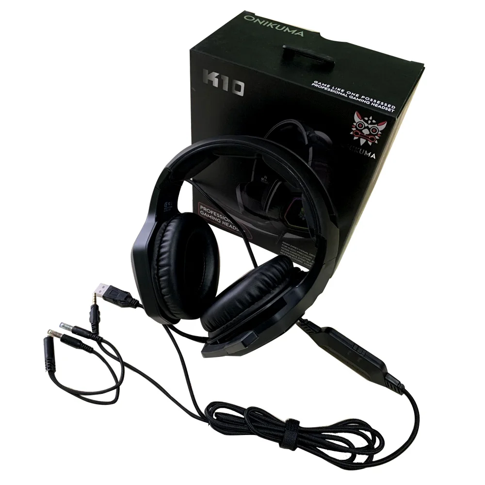 Игровые наушники для настольного ноутбука Спортивная игровая гарнитура