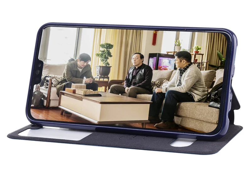 Для huawei Y5 чехол 5,71 ''Роскошный кожаный чехол с окошком для huawei Y5 чехол для книги Coque Y 5 чехол для телефона s