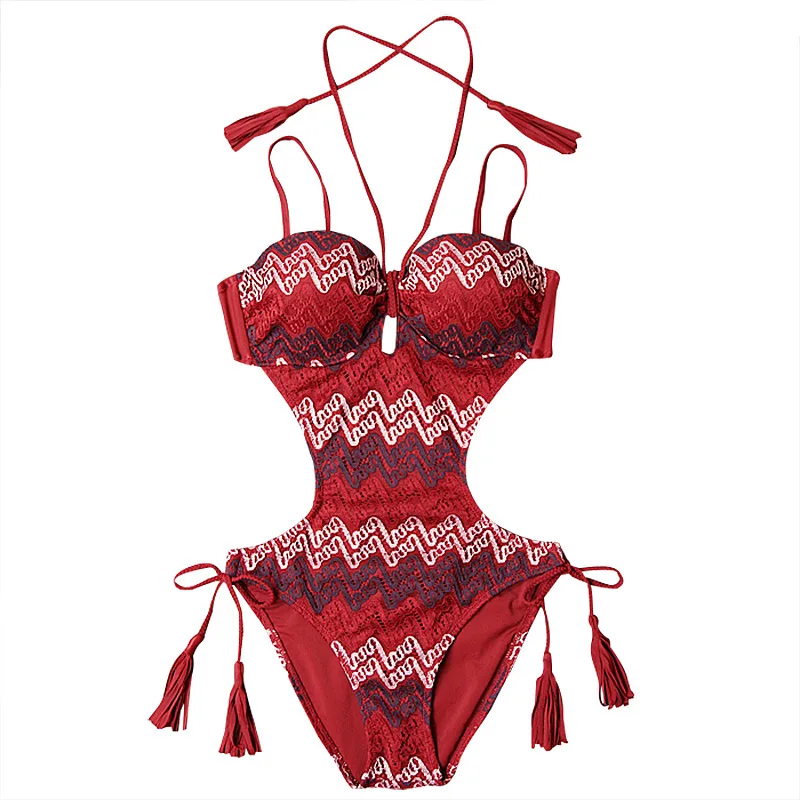 Бесплатная доставка Женский 2019 новый стиль бикини кружевной купальник для