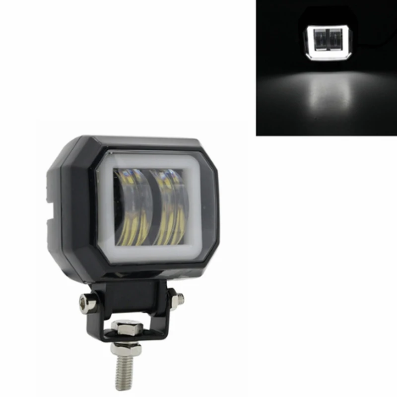 3-дюймовая круглая квадратная светодиодная рабочая лампа 12 В для автомобилей 4WD ATV SUV UTV грузовиков 4x4 внедорожников мотоциклов автомобильных рабочих фонарей.