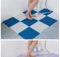 4pcs splicing bathroom non slip mat bathroom kitchen bath shower mat bathroom rug bathroom mat bath mat bath rug