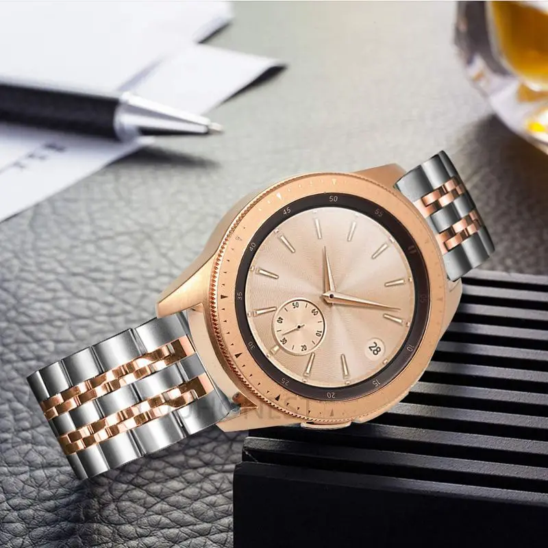 22 мм 20 металлический ремешок для Samsung Gear sport S2 S3 классический amazfit gtr huawei GT 2 42 46 galaxy