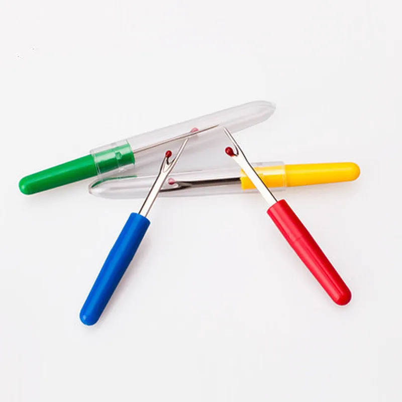 3 шт. пластиковые резаки для вышивки крестиком с крышкой|Швейные инструменты и