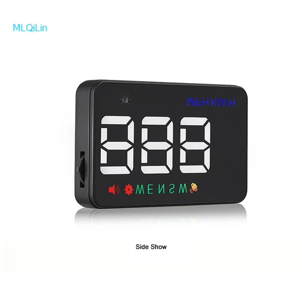 На лобовое стекло автомобиля Дисплей 3 5 дюймов без полей крупный шрифт HD GPS