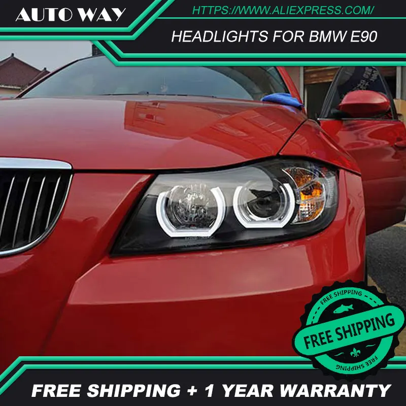Автомобильный Стайлинг HID светодиодный чехол для фары BMW E90 330I 320I 318i 2005 2011