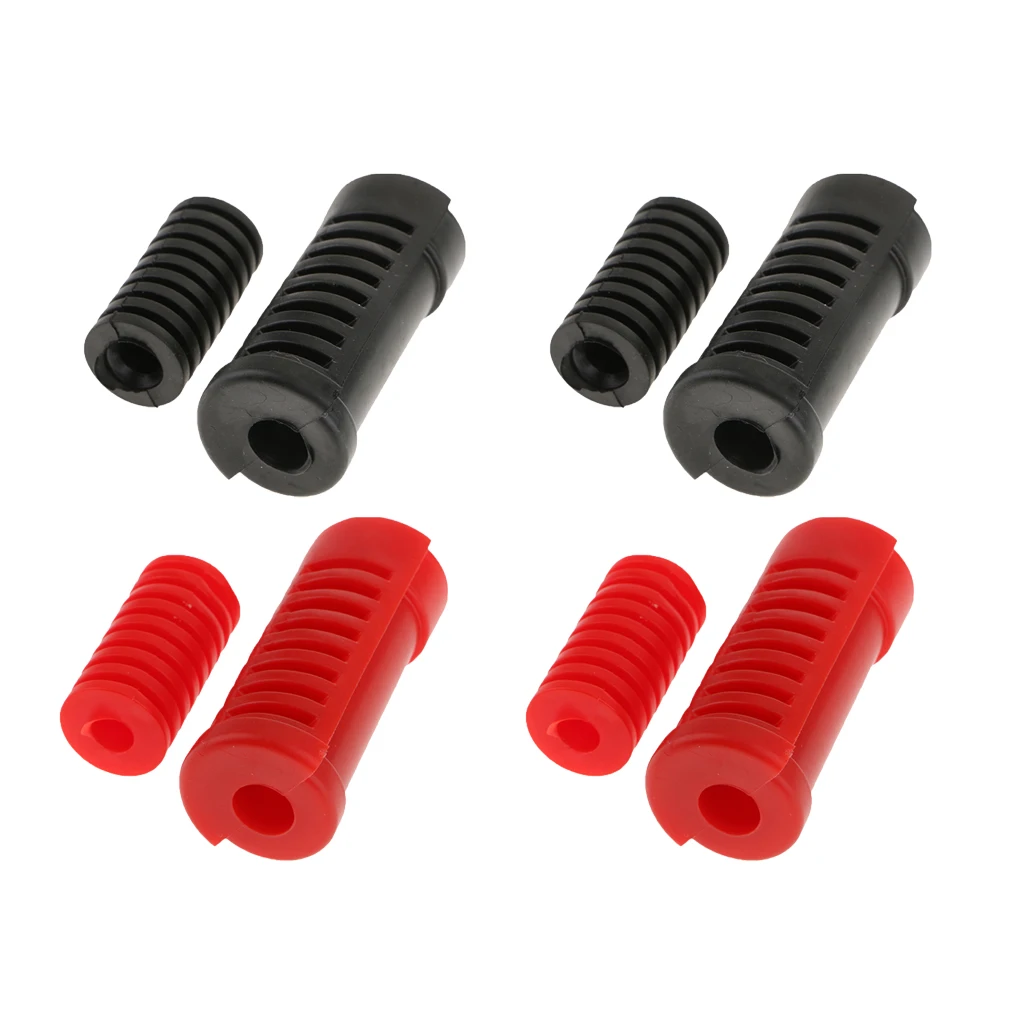 

8Pcs Motorcycle Gear Shift Shifter Lever Rod & Footrest Pedal Rubber Covers
