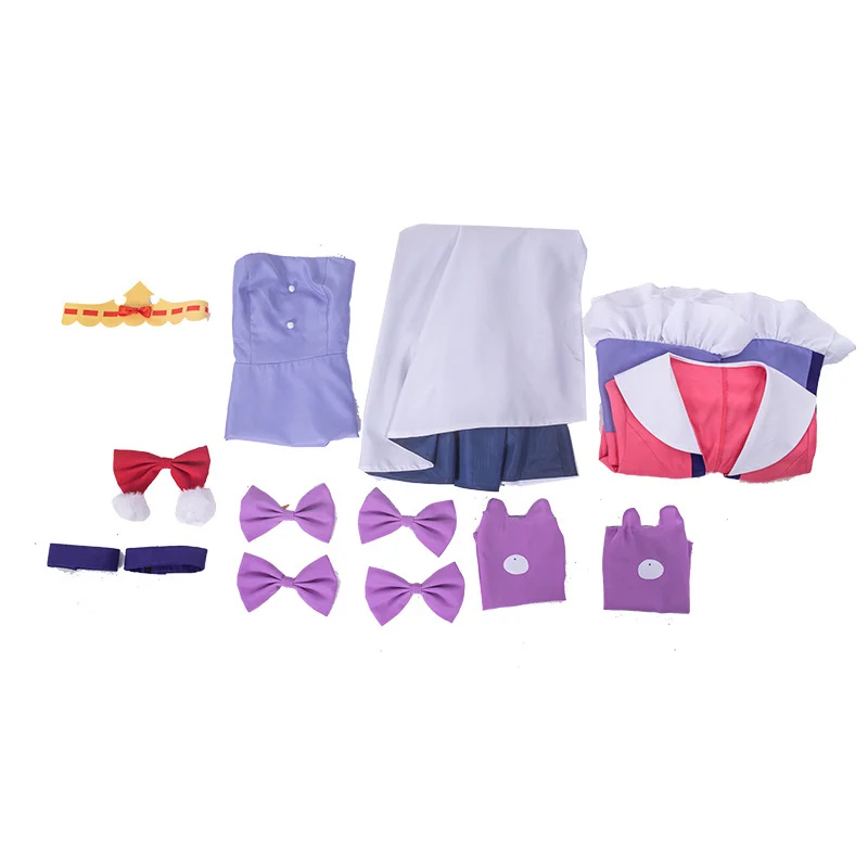 

Anime Comic Sleepy Princess in the Demon Castle Cosplay Costumes Princess Syalis Cosplay Costume Uniforms Clothes Dresses Pink