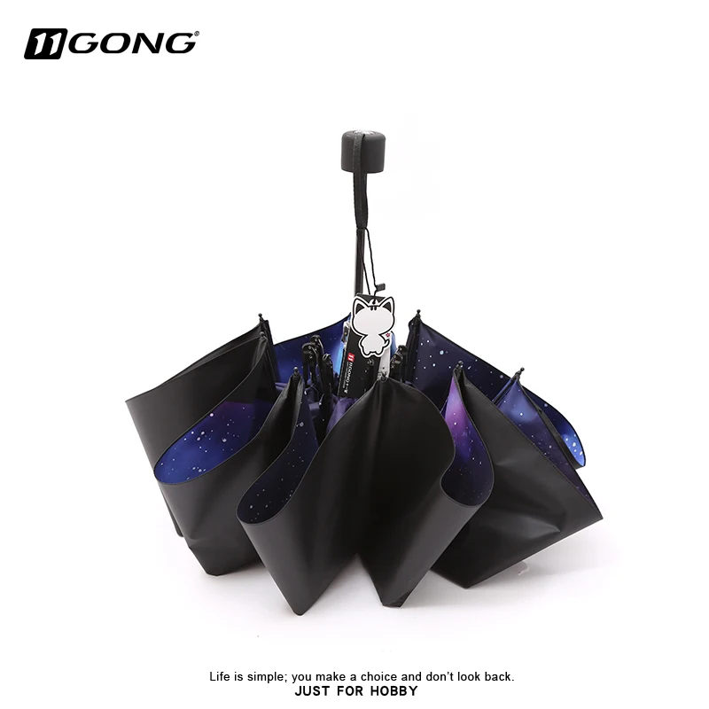 Складной зонт от дождя солнца и УФ-лучей | Тематическая одежда униформа