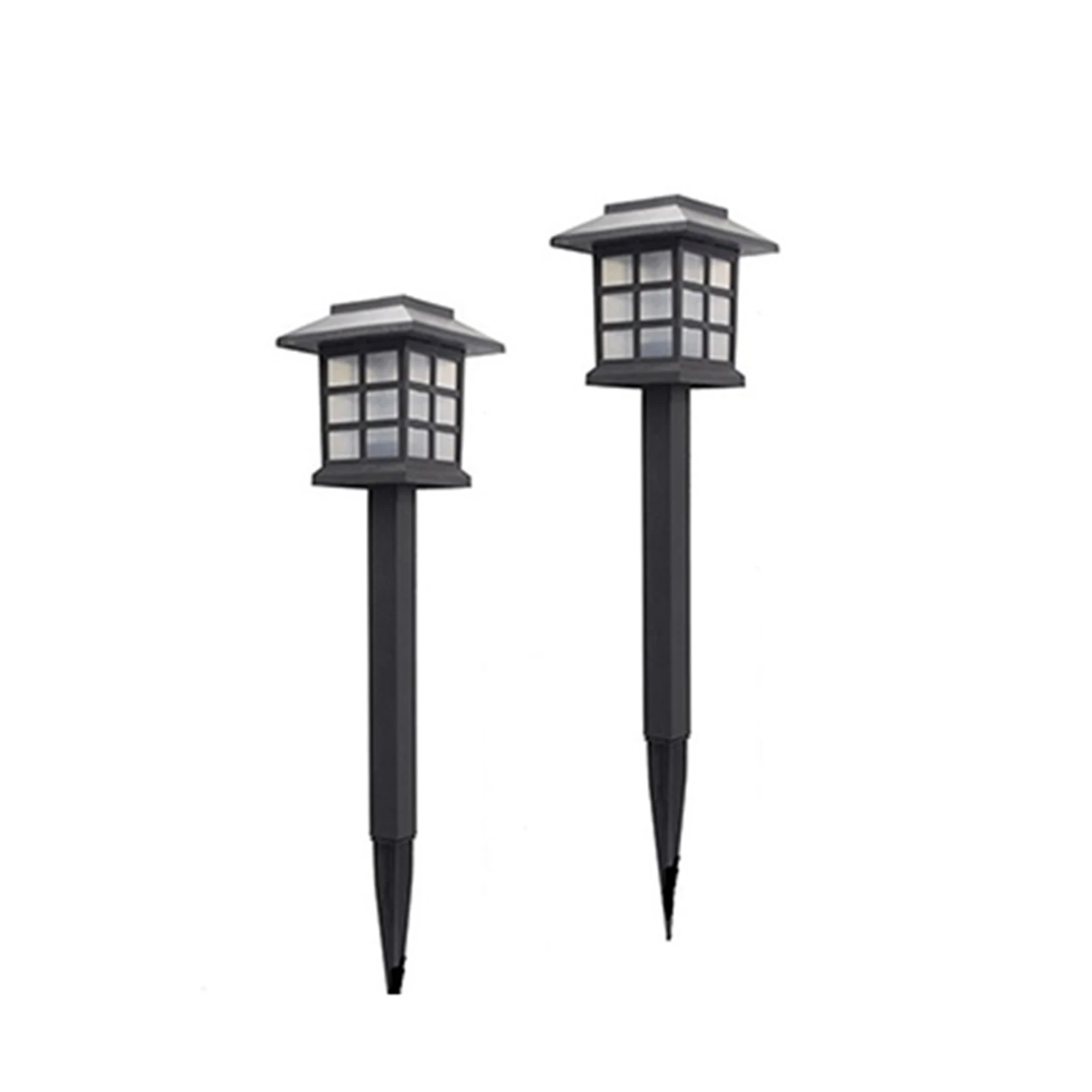 

2/6 PCS Solar Garden Pathway Light IP65 Waterproof LED Inserting Lamp 15inch Tall Ground Plug Outdoor Decor for Lawn GRSA889