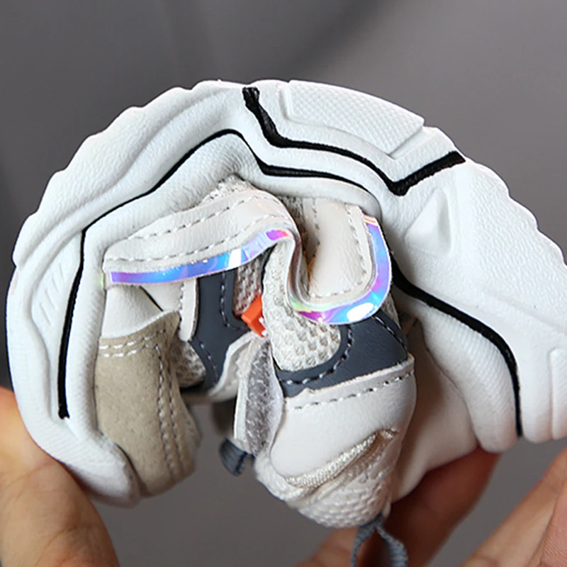 Новые детские кроссовки для мальчиков и девочек дышащая сетчатая обувь детская