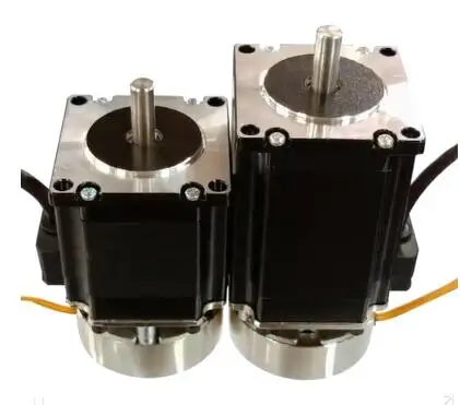 NEMA23 шаговый двигатель с тормозом 24В отключения питания самофиксирующаяся