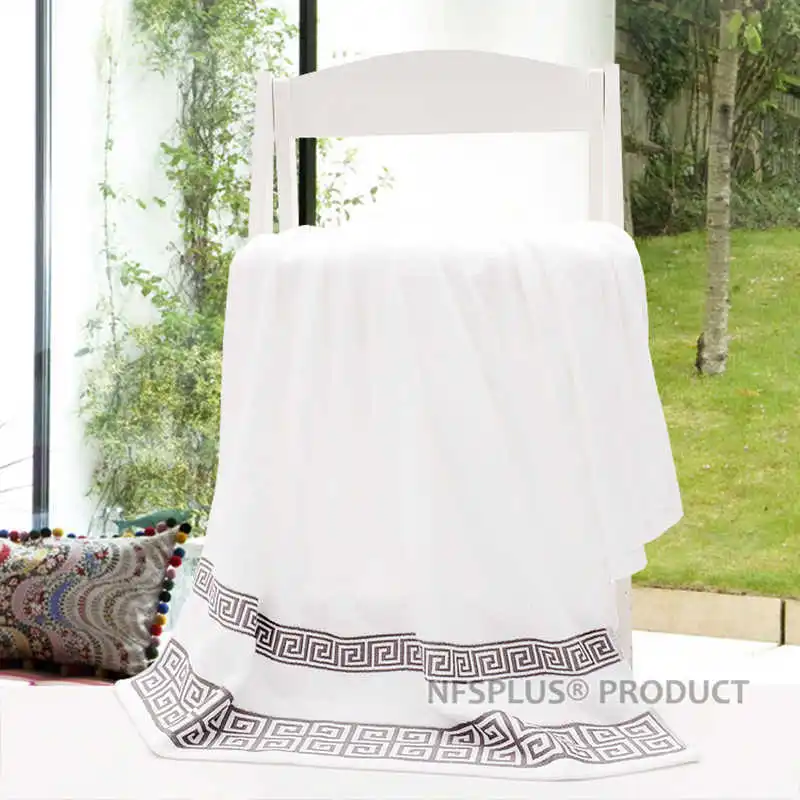 cotton towel set for adults 2 face hand towel 1 bath towel bathroom solid color blue white terry washcloth travel sports towels free global shipping