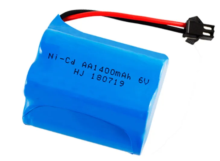 6 в 1400 мач ni cd аккумулятор с зарядн