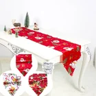 Рождественская дорожка на стол из полиэстера, Рождественское украшение для дома, рождественский подарок, рождественский подарок, подарок на Новый год 2022