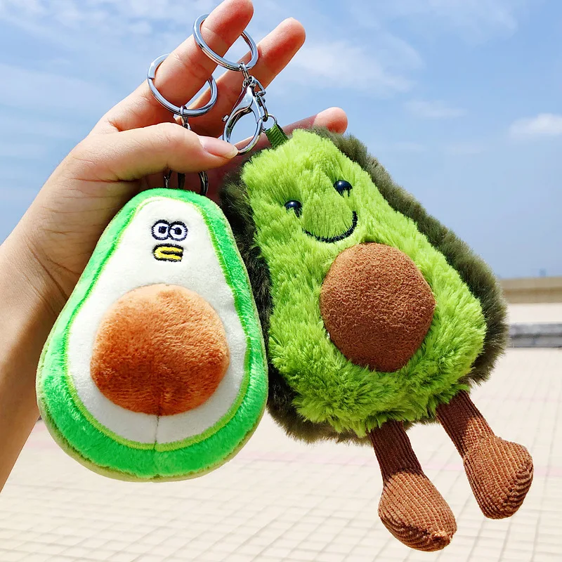 Новинка 2019 мягкая игрушка авокадо плюшевая Мультяшные фрукты Мягкая Мини Kawaii