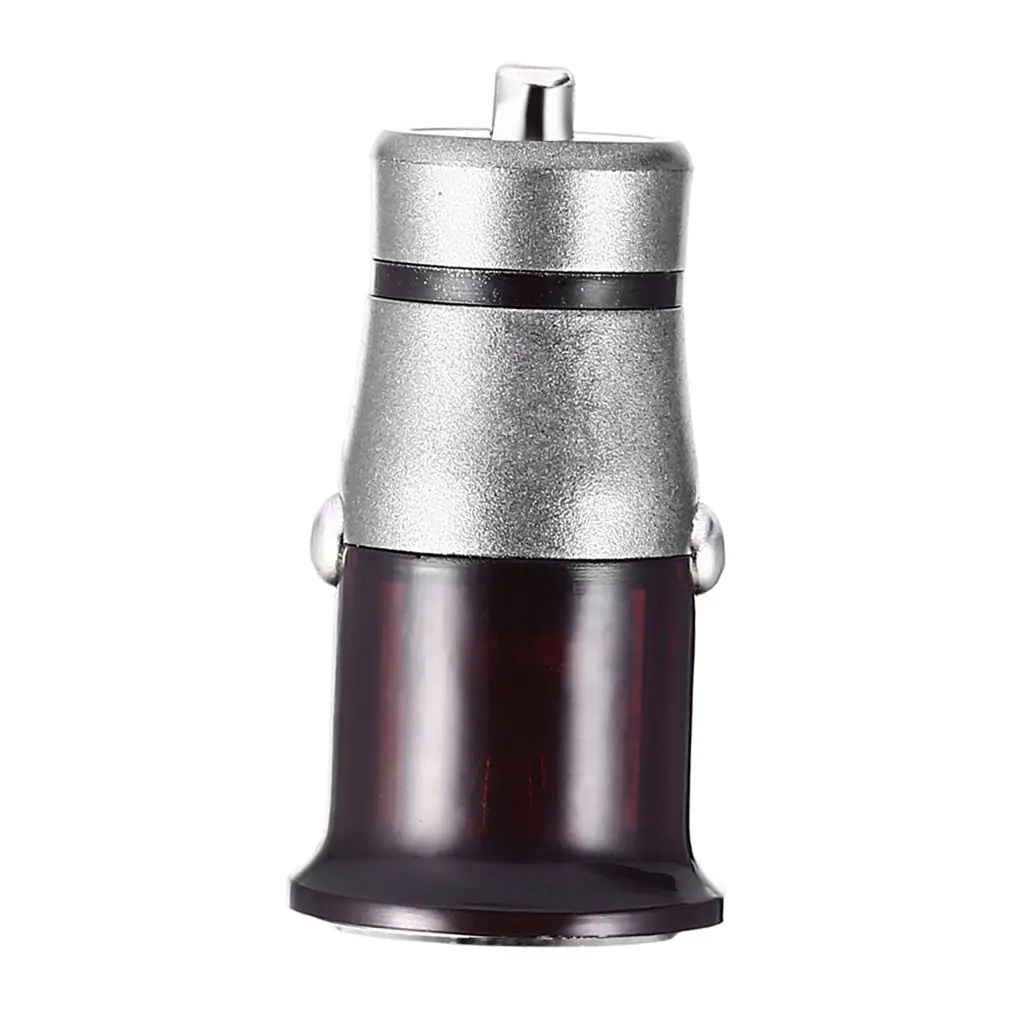

New Car Charger Dual Port USB LED Easy to Carry Car Fast Charge