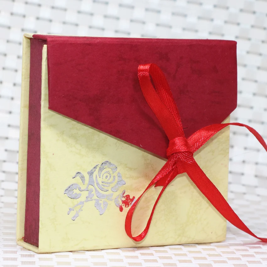 Бесплатная доставка 23*90 мм квадратная упаковка 4 вида цветов 5 шт ювелирные