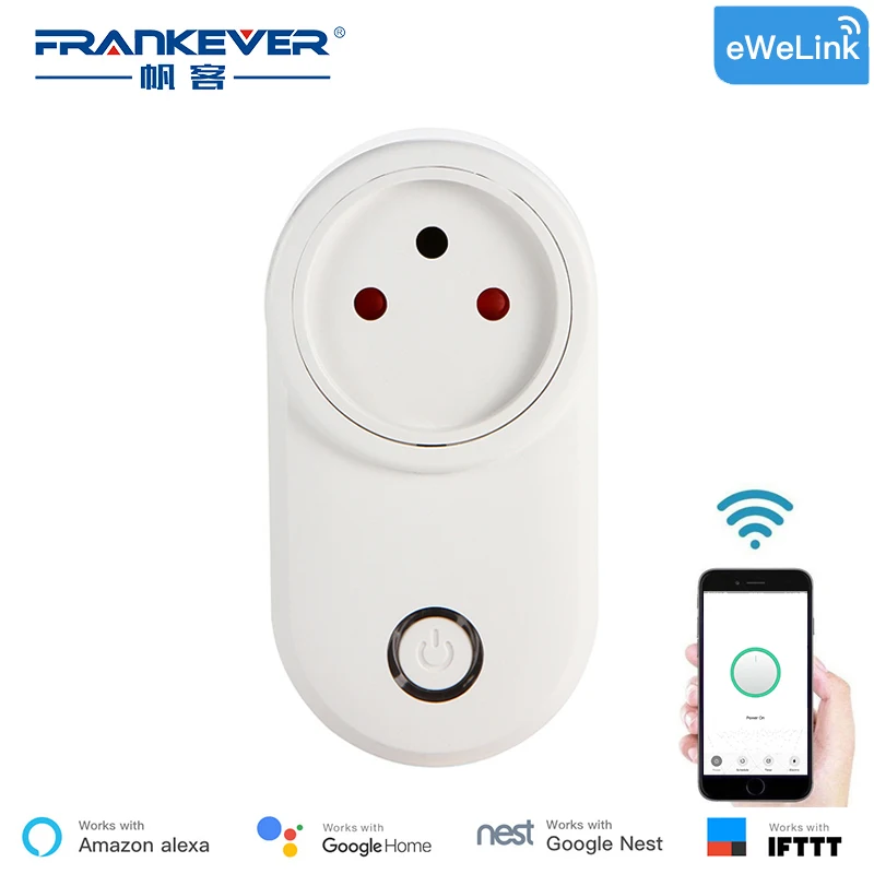 FrankEver Israel wifi умная розетка, умная розетка, Беспроводная розетка, голосовое интеллектуальное управление, работа с Alexa Google home