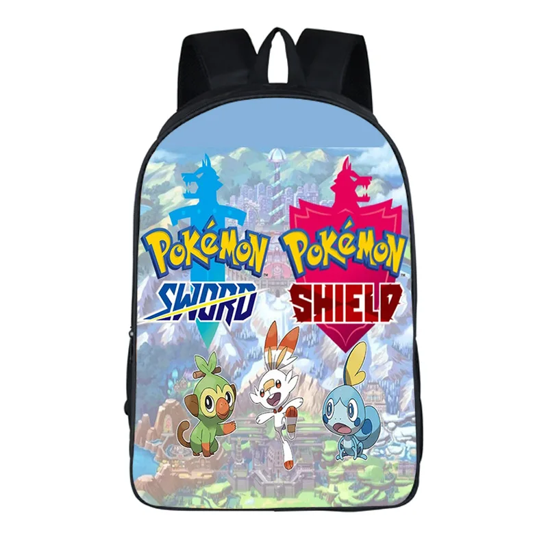 Милый мультяшный Покемон Пикачу школьные сумки для подростков школьный рюкзак