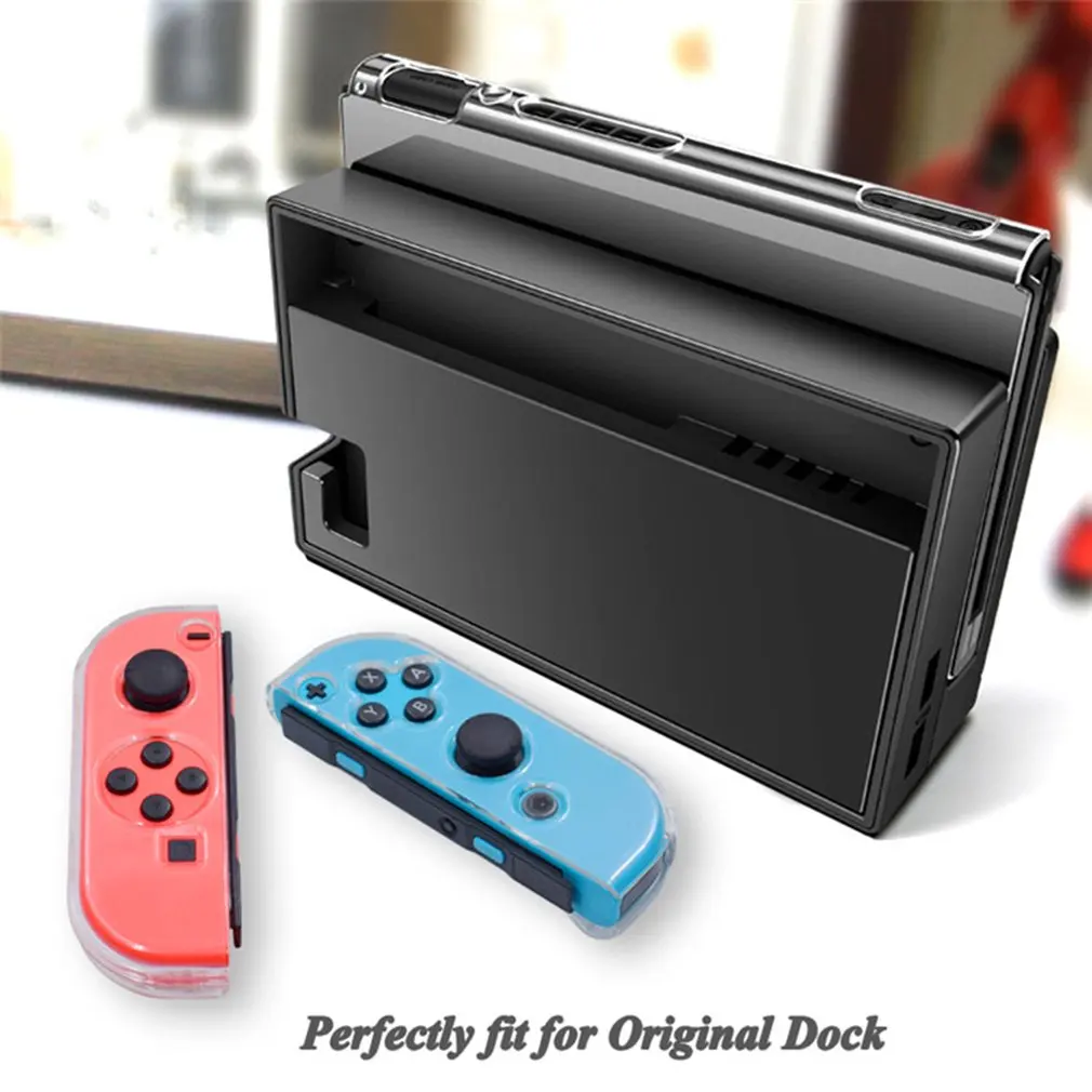 Съемный кристально прозрачный чехол для ПК nintendo kingd Switch NS NX s Жесткий задней
