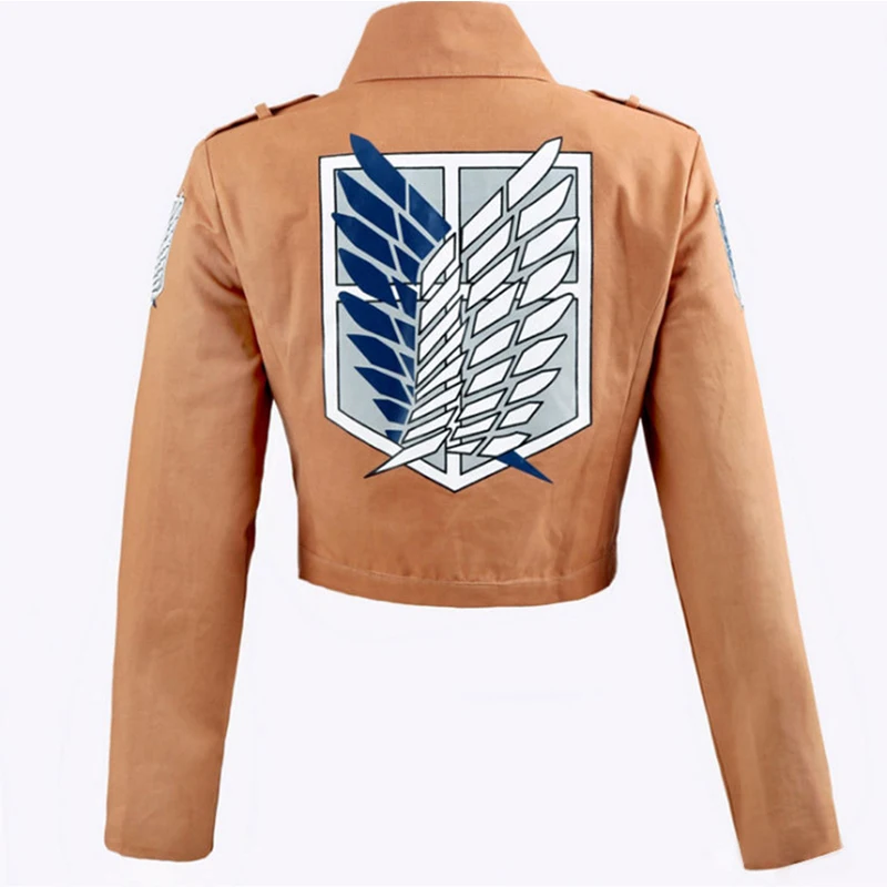 Костюм для косплея Eren Yeager Armin Arlert Mikasa Ackerman Levi вечерние костюмы Хэллоуина |