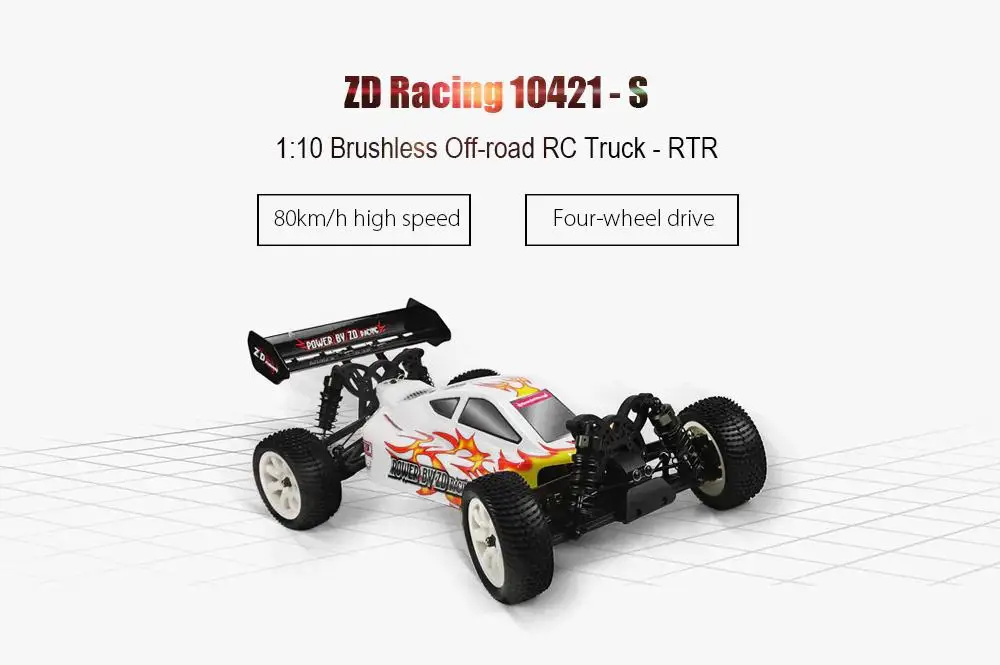 RCtown ZD Racing 9102 10421-S 1/10 внедорожник RC 4WD безщеточный автомобиль детская Игрушечная машина