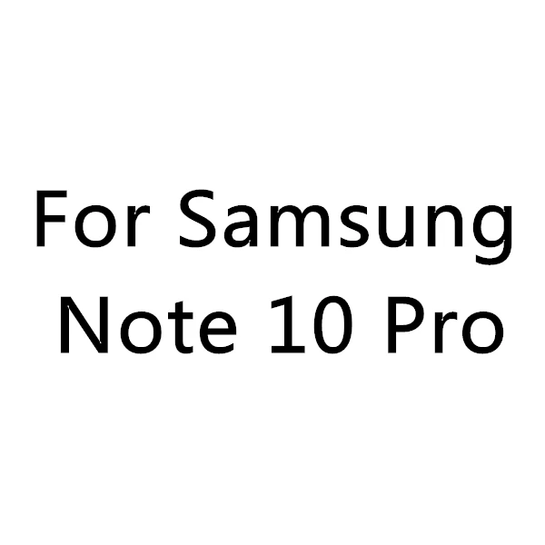 For Note 10 Pro ROCK полное покрытие мягкая Гидрогелевая пленка для samsung Galaxy S10 Plus Note 9 8 Защитная пленка для экрана для samsung Note 10 Pro не стекло - Цвет: For Note 10 Pro